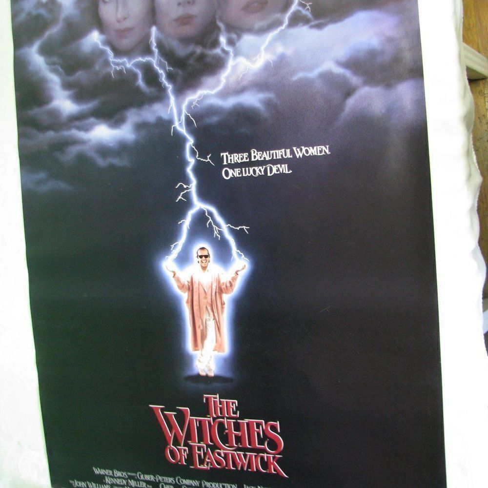 Vintage The Witches of Eastwick Movie Poster